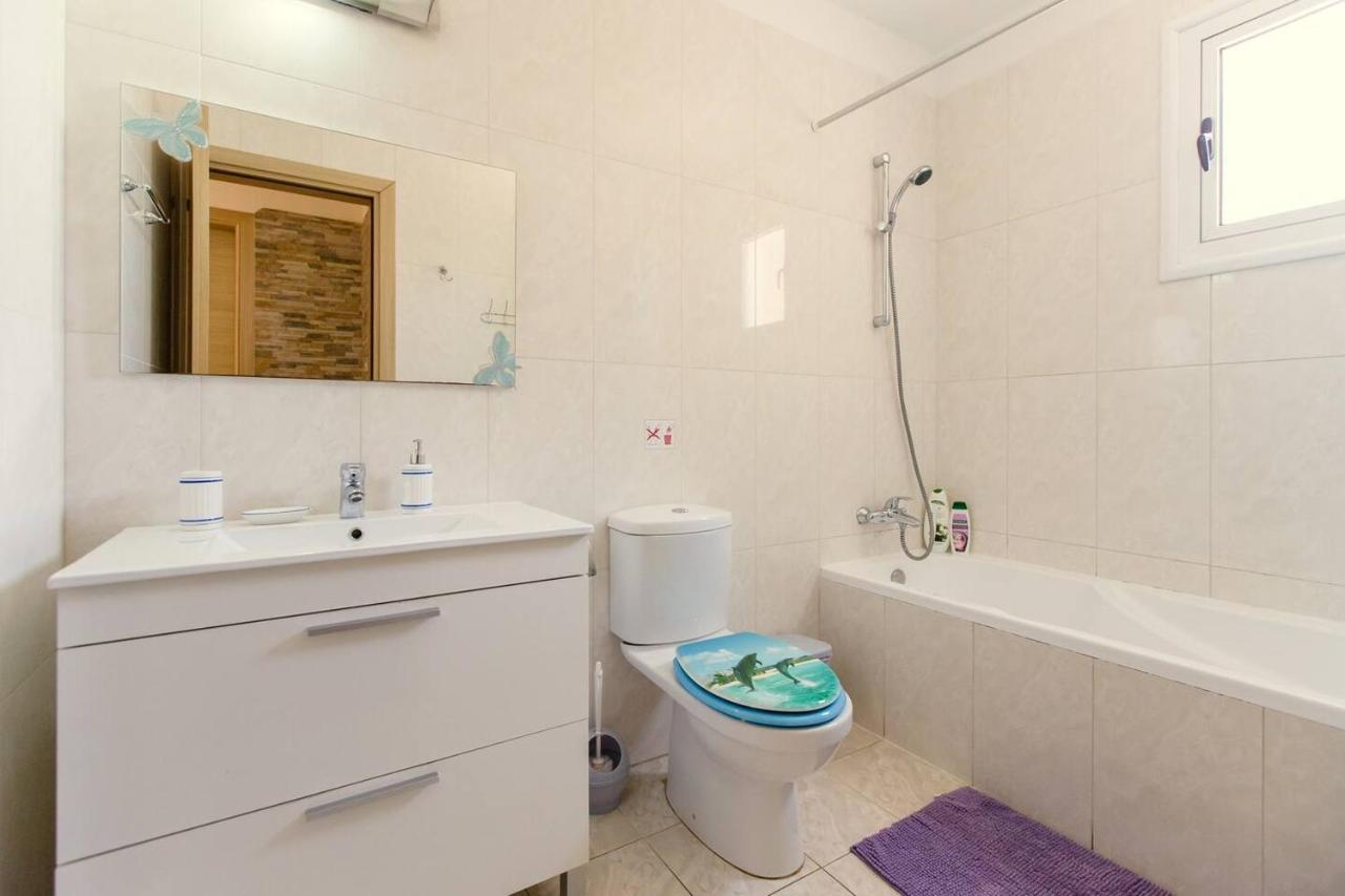 Nissi 3 Pool Access Garden Apartment Айя-Напа Экстерьер фото