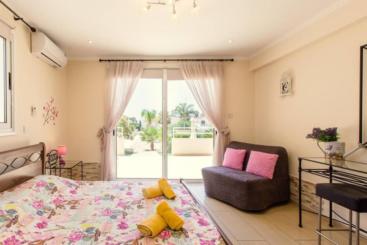 Nissi 3 Pool Access Garden Apartment Айя-Напа Экстерьер фото