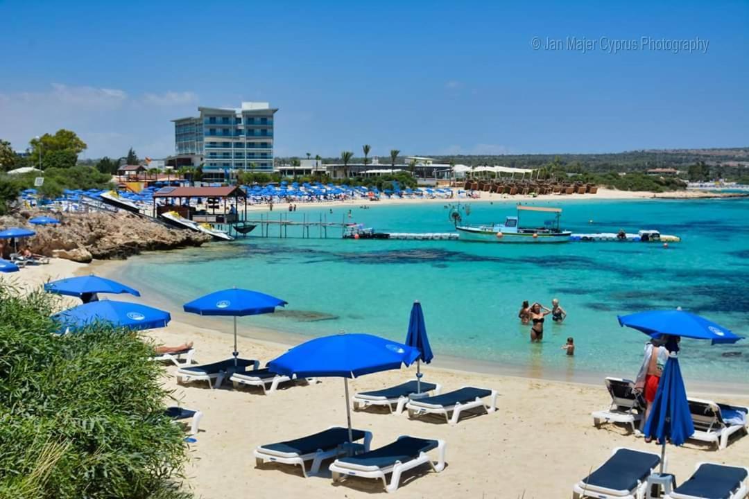 Nissi 3 Pool Access Garden Apartment Айя-Напа Экстерьер фото