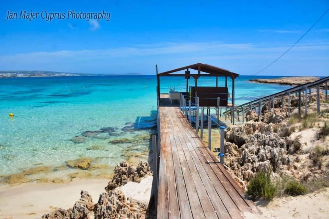 Nissi 3 Pool Access Garden Apartment Айя-Напа Экстерьер фото