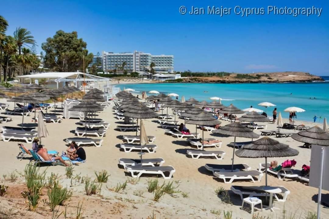 Nissi 3 Pool Access Garden Apartment Айя-Напа Экстерьер фото